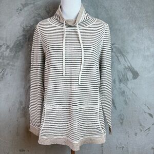 Aventura Striped Cowl Neck Sweater Wmn’s Sz L